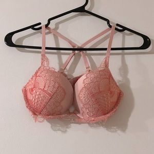 💣 Beyond Sexy Peach&Orange La Senza Lace Bra